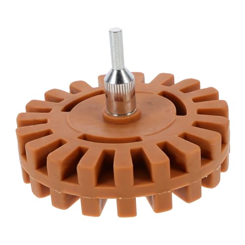 Gogogmee Gummirad Klebstoffentferner Hochwertiger Autoaufkleber Entfernung Werkzeug mit Adapter für Bohrmaschine für Kratzerfreies Entfernen von Folien und Rückständen Gogogmee Gummirad Klebstoffentferner Hochwertiger Autoaufkleber Entfernung Werkzeug mit Adapter für Bohrmaschine für Kratzerfreies Entfernen von Folien und Rückständen von Gogogmee