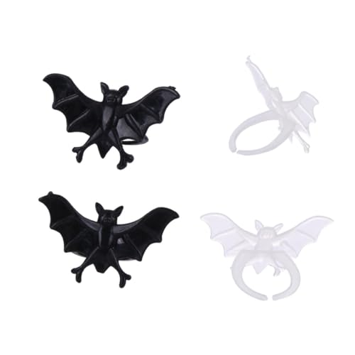 Gogogmee Halloween Fledermaus Leuchtende Ringe aus Kunststoff Flexibel Langlebig Lustiges Partyzubehör für Gruselige Halloween Dekoration Indoor und Outdoor Zufällige Farbe Gogogmee Halloween Fledermaus Leuchtende Ringe aus Kunststoff Flexibel Langlebig Lustiges Partyzubehör für Gruselige Halloween Dekoration Indoor und Outdoor Zufällige Farbe von Gogogmee