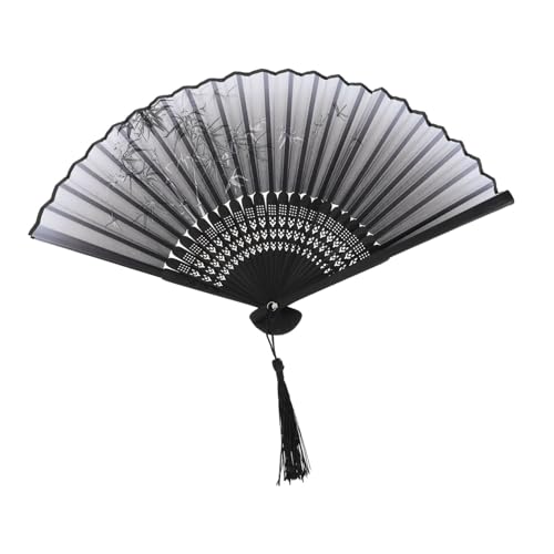 Gogogmee Handgefertigter Chinesischer Faltbarer Fächer Vintage Handfächer mit Einzigartigem Design für Tanz Fotografie Sommerhitze Stabiles Retro Wanddekor Klassische Asiatische Eleganz Gogogmee Handgefertigter Chinesischer Faltbarer Fächer Vintage Handfächer mit Einzigartigem Design für Tanz Fotografie Sommerhitze Stabiles Retro Wanddekor Klassische Asiatische Eleganz von Gogogmee