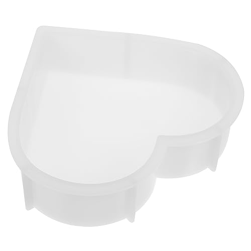Gogogmee Herz Silikonform für DIY Home Decor Multifunktionale Gießform für Kreative Bastelprojekte Sicheres Material Einfache Handhabung für an DIY Fans von Gogogmee