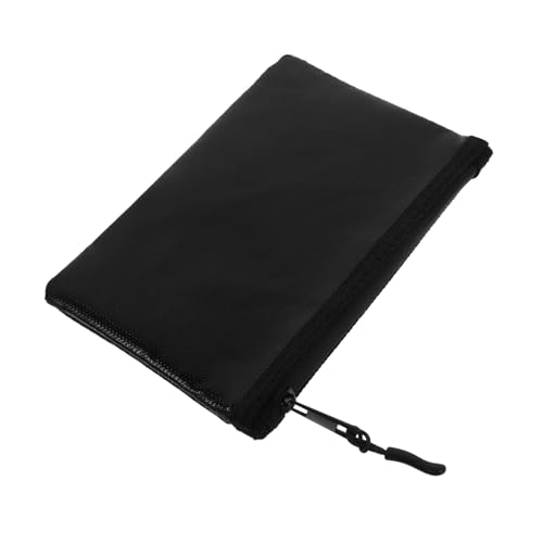 Gogogmee Hitzebeständige Dokumententasche aus Silikon fiberglas Verschleißfest für Sichere Aufbewahrung von Wichtigen Akten Quittungen und Verträgen für Büro und Zuhause Schwarz Gogogmee Hitzebeständige Dokumententasche aus Silikon fiberglas Verschleißfest für Sichere Aufbewahrung von Wichtigen Akten Quittungen und Verträgen für Büro und Zuhause Schwarz von Gogogmee