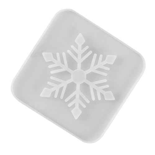 Gogogmee Hohle Schneeflocke Untersetzer Silikonform für DIY Epoxidharz Kreative Cup Mat Form für Weihnachtsdeko Winterliche Tischsets Wiederverwendbar Einfach zu Entformen und Reinigen Gogogmee Hohle Schneeflocke Untersetzer Silikonform für DIY Epoxidharz Kreative Cup Mat Form für Weihnachtsdeko Winterliche Tischsets Wiederverwendbar Einfach zu Entformen und Reinigen von Gogogmee