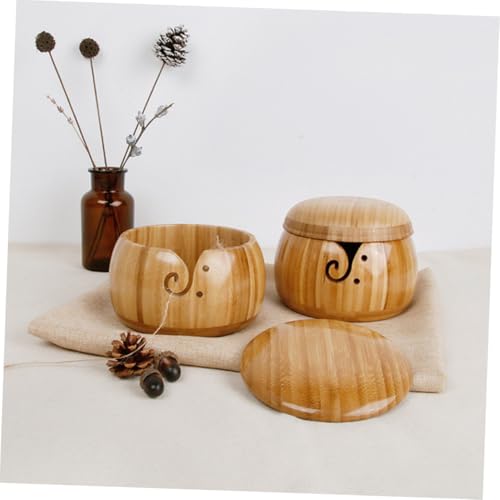 Gogogmee Holz Garnschale für Wollknäuel Glatte Oberfläche Schwerer Strick organizer ohne Deckel Verhindert Verheddern für Häkelnadeln und Kleine Werkzeuge Praktischer Aufbewahrungsbehälter Gogogmee Holz Garnschale für Wollknäuel Glatte Oberfläche Schwerer Strick organizer ohne Deckel Verhindert Verheddern für Häkelnadeln und Kleine Werkzeuge Praktischer Aufbewahrungsbehälter von Gogogmee