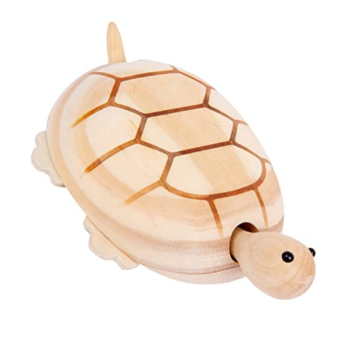 Gogogmee Holz Schildkröte Dekoration Handgefertigtes Holzspielzeug für Vielseitiges Tiermodell für Büro Zuhause und Langlebig und Perfektes für von Gogogmee