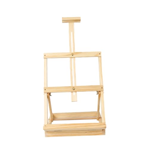 Gogogmee Holz Staffelei für Poster Verstellbare Kiefernholz Tischstaffelei für Kunst Anzeigen und Hochzeiten für und Außenbereich Robust und für Künstler von Gogogmee
