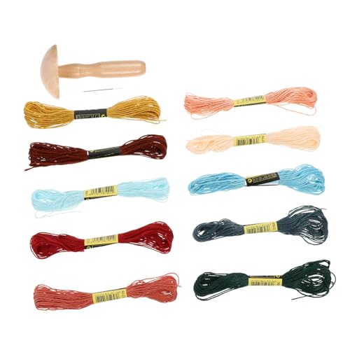 Gogogmee Holz Stopfpilz DIY Nähwerkzeug zum Stopfen von Socken und Kleidung Praktisches Langlebiges Patching Tool für Heimwerker und Handarbeitsfans für Stricken und Häkeln von Gogogmee