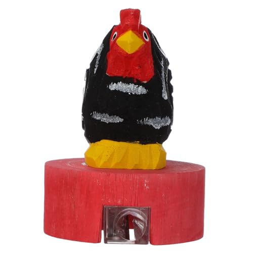 Gogogmee Holzbleistiftspitzer Handkurbel Kreativer Hühnerform Anspitzer Lustiges Schreibwaren-tool Für Schüler Buntstifte Schärfen Schulbedarf von Gogogmee