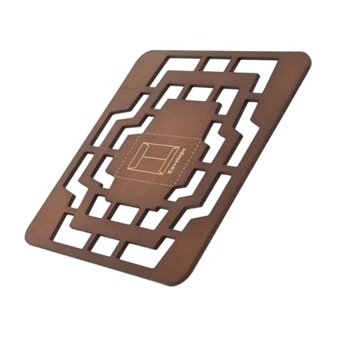 Gogogmee Holzbriefumschlag Schablone Kreative Diy Vorlage Umschlagherstellung Stencil Bastelset Leicht Robust Für Gestalten Und Handarbeit von Gogogmee
