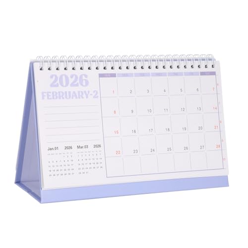 Gogogmee Kleiner Stehkalender mit Twin Wire Bindung Minimalistischer Monats Tischkalender Kompakter Flip Planer mit Notizblock für Büro Lehrer und Effiziente Terminplanung Gogogmee Kleiner Stehkalender mit Twin Wire Bindung Minimalistischer Monats Tischkalender Kompakter Flip Planer mit Notizblock für Büro Lehrer und Effiziente Terminplanung von Gogogmee