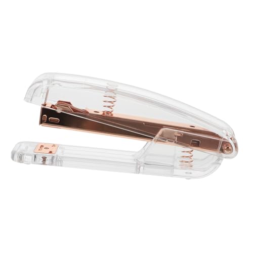 Gogogmee Kompakter Transparenter Tacker mit Einfachem Design Leichter Schulhefter für Bürobedarf und Schreibwaren Handlicher Tacker für Schüler und Büro Robust und Leicht Tragbar Gogogmee Kompakter Transparenter Tacker mit Einfachem Design Leichter Schulhefter für Bürobedarf und Schreibwaren Handlicher Tacker für Schüler und Büro Robust und Leicht Tragbar von Gogogmee