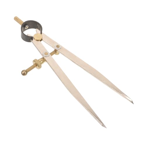 Gogogmee Leder Craft Kompass Tragbarer Scriber Maßstab für Präzise Markierungen Lederverarbeitung und Holzarbeiten Hochwertiges Rostbeständig Einfach zu Bedienen für DIY Projekte und von Gogogmee