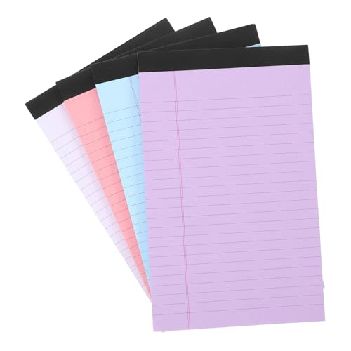 Gogogmee Legal Pads mit Linierten Abreißbaren Multifunktionale Notizblöcke für Bürobedarf Tragbare Memo Pads mit Dickem für Arbeit Studium und Organisation Gogogmee Legal Pads mit Linierten Abreißbaren Multifunktionale Notizblöcke für Bürobedarf Tragbare Memo Pads mit Dickem für Arbeit Studium und Organisation von Gogogmee