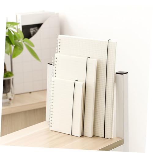 Gogogmee Loose Leaf Notizbuch Kariert Frosted PP Transparentes Deckblatt Wiederverwendbares Ringbuch Notizblock für Schule Büro Planer Tagebuch Gogogmee Loose Leaf Notizbuch Kariert Frosted PP Transparentes Deckblatt Wiederverwendbares Ringbuch Notizblock für Schule Büro Planer Tagebuch von Gogogmee