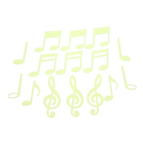 Gogogmee Luminous Musik Noten Wandtattoo Leuchtende Musiknoten Wandsticker Fluoreszierend Grün Selbstklebend für Schlafzimmer Kinderzimmer Wanddekoration Gogogmee Luminous Musik Noten Wandtattoo Leuchtende Musiknoten Wandsticker Fluoreszierend Grün Selbstklebend für Schlafzimmer Kinderzimmer Wanddekoration von Gogogmee