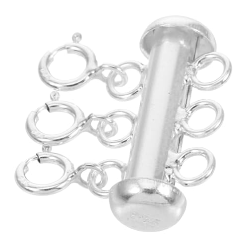 Gogogmee Magnetischer Halskettenverschluss für Gestapelten Look Trennverschluss für Mehrlagige für Damen Mehrere Schichtungsklemme Langlebig und Benutzerfreundlich von Gogogmee