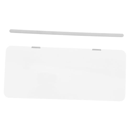 Gogogmee Magnetisches Monitor Memo Board Kleiner Weißer Whiteboard seitenpanel Computer Nachrichtentafel Magnetisch Haftend Einfache Anbringung Platzsparend Büro Zubehör für Frauen und von Gogogmee