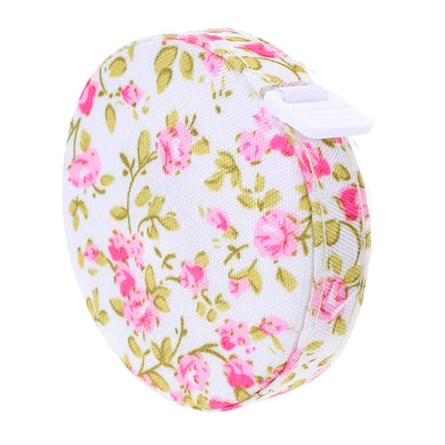 Gogogmee Maßband mit Blumenmuster Weiches Einziehbares Nähmaßband für Präzise Körpermaße und Stoffmessungen für Nähen und Unterwegs von Gogogmee