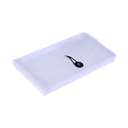 Gogogmee Material Dokumentenmappe mit Fächern Wasserdichter Aktenordner für Quittungen und Dokumente Praktischer Organizer mit Farbigen Semi Transparent von Gogogmee