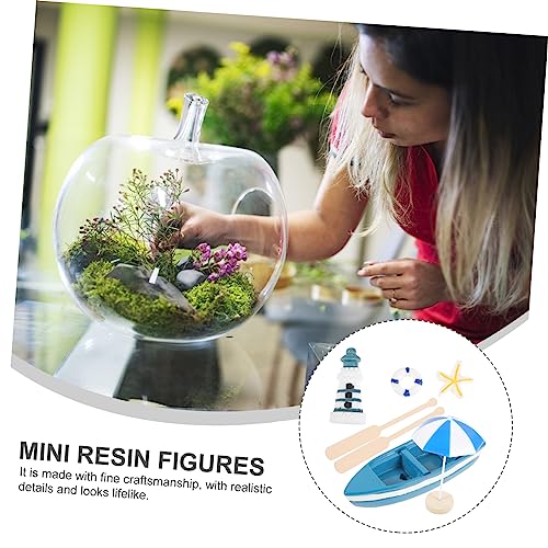 Gogogmee Mediterrane Segelboot Tischdekoration Teiliges Resin mit Mini Landschaftsfiguren Langlebig Farbecht für Wohnkultur und Geschenkideen Gogogmee Mediterrane Segelboot Tischdekoration Teiliges Resin mit Mini Landschaftsfiguren Langlebig Farbecht für Wohnkultur und Geschenkideen von Gogogmee