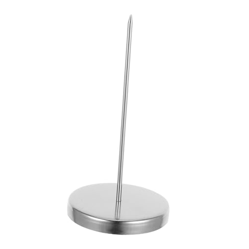 Gogogmee Memo Spike Inhaber Eleganter Metall Quittungshalter mit Stabiler Basis für Restaurant und Büro für Aufbewahrung von Notizen und Rechnungen Gogogmee Memo Spike Inhaber Eleganter Metall Quittungshalter mit Stabiler Basis für Restaurant und Büro für Aufbewahrung von Notizen und Rechnungen von Gogogmee
