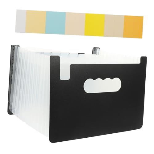 Gogogmee Mini Aktenordner PP Dokumentenmappe Multifunktionaler Quittungs Belegorganizer Tragbarer Büro Organizer für Rechnungen und Unterlagen Gogogmee Mini Aktenordner PP Dokumentenmappe Multifunktionaler Quittungs Belegorganizer Tragbarer Büro Organizer für Rechnungen und Unterlagen von Gogogmee