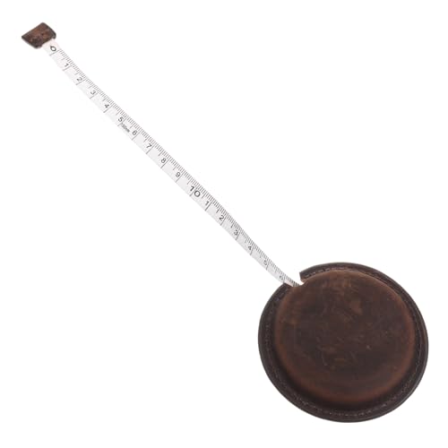 Gogogmee Mini Maßband Schlüsselanhänger Vintage Stil Vielseitiges Nähwerkzeug und Körpermaßband Leichtes Flexibles Rollmaßband für Präzise Messungen Unterwegs von Gogogmee