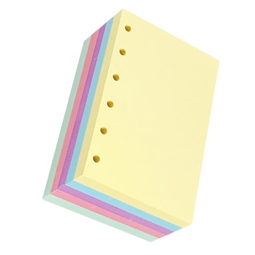 Gogogmee Nachfüllpapier Farbig Liniertes Papier Dickes Tintenfestes Nachfüllset für Ringordner Vielseitig Einsetzbar für Planer Notizen Zeichnungen und DIY Organisation Gogogmee Nachfüllpapier Farbig Liniertes Papier Dickes Tintenfestes Nachfüllset für Ringordner Vielseitig Einsetzbar für Planer Notizen Zeichnungen und DIY Organisation von Gogogmee