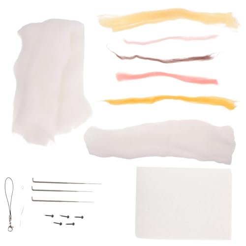 Gogogmee Nadelfilz Set für Anfänger mit Buntem Filz DIY Filzmaterialien und Praktischem Werkzeug für Handgemachte Wohnaccessoires Originelles Basteln und Filzen von Kleinen Anhängern Gogogmee Nadelfilz Set für Anfänger mit Buntem Filz DIY Filzmaterialien und Praktischem Werkzeug für Handgemachte Wohnaccessoires Originelles Basteln und Filzen von Kleinen Anhängern von Gogogmee