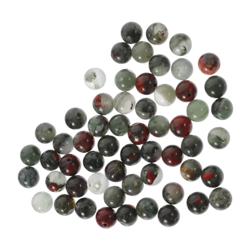 Gogogmee Natürliche Blutstein Runde Perlen DIY Schmuckperlen zum Auffädeln für Armband Halskette Spacer Beads Schmuckherstellung Bastelperlen Gogogmee Natürliche Blutstein Runde Perlen DIY Schmuckperlen zum Auffädeln für Armband Halskette Spacer Beads Schmuckherstellung Bastelperlen von Gogogmee