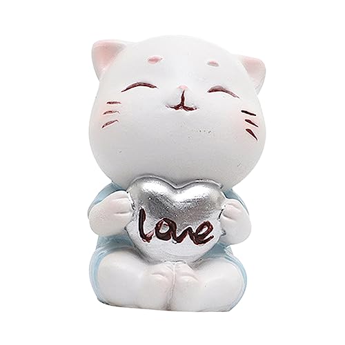 Gogogmee Niedlicher Cartoon Kuchenaufsatz Katzenmotiv Resin Tortendeko für Geburtstagsparty Partyzubehör Auto Innenraum Dekoration Tisch Ornament Gogogmee Niedlicher Cartoon Kuchenaufsatz Katzenmotiv Resin Tortendeko für Geburtstagsparty Partyzubehör Auto Innenraum Dekoration Tisch Ornament von Gogogmee