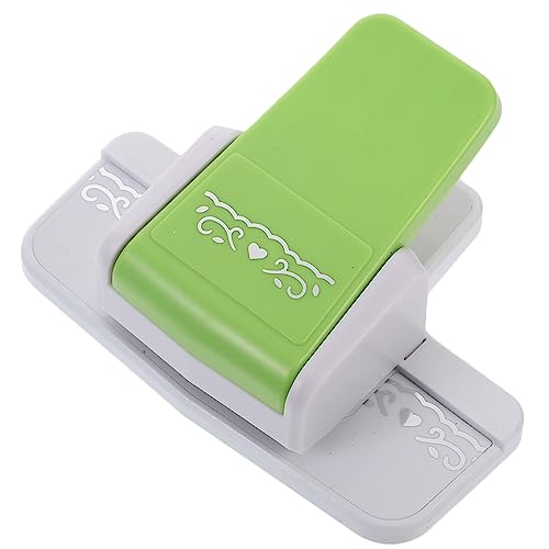 Gogogmee Papierstanzer Motivlocher aus Kunststoff und Langlebiger Handstanzer für DIY Scrapbooking Saubere Musterstanzen für Bastelpapier Geschenkanhänger Grußkarten für Zufällige Farbe von Gogogmee