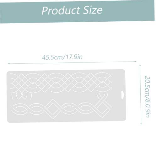 Gogogmee Patchwork Template Quilt Lineal für DIY Nähen Quilting Schablone mit Freihand Design für Anfänger und Profi Näher Geeignet für Nähmaschine und Handarbeit Gogogmee Patchwork Template Quilt Lineal für DIY Nähen Quilting Schablone mit Freihand Design für Anfänger und Profi Näher Geeignet für Nähmaschine und Handarbeit von Gogogmee