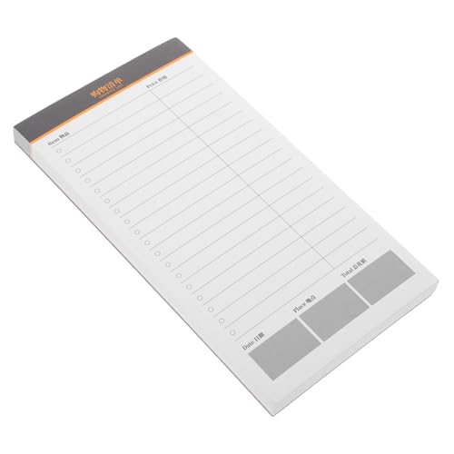 Gogogmee Planer Einkaufslisten-notizblock mit Hochwertigem Abreißbar Handlich für Tägliche Einkaufsplanung und Essensplaner Blätter für Übersichtliches Zeitmanagement und Budgetkontrolle Gogogmee Planer Einkaufslisten-notizblock mit Hochwertigem Abreißbar Handlich für Tägliche Einkaufsplanung und Essensplaner Blätter für Übersichtliches Zeitmanagement und Budgetkontrolle von Gogogmee