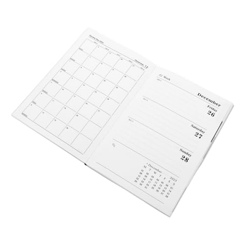 Gogogmee Planer Organizer Notizbuch Metallisch Grün mit Monatskalendern Tintenfestes Kompaktes Reiseformat für Lehrer und Studenten Effizientes Zeitmanagement und Aufgabenplanung von Gogogmee