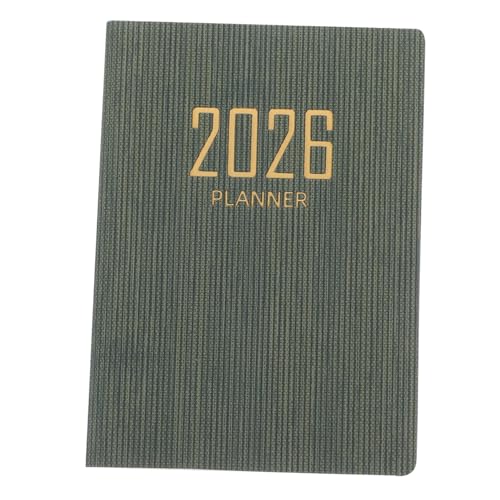 Gogogmee Planner mit PU Ledercover Wochen und Monatskalender für Tägliche Zeitplanung Kompakter Tragbarer Notizblock für Business und Persönliche Organisation für Berufstätige Gogogmee Planner mit PU Ledercover Wochen und Monatskalender für Tägliche Zeitplanung Kompakter Tragbarer Notizblock für Business und Persönliche Organisation für Berufstätige von Gogogmee