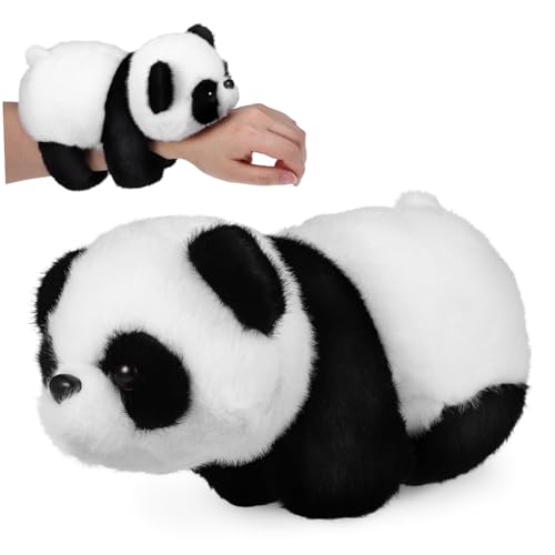 Gogogmee Plüsch Panda Schnapparmband Flauschig Kuschelig Bequem Niedliches Tierdesign Vielseitig als Partyspielzeug Armband und Dekoration für Tierliebhaber Geeignet Gogogmee Plüsch Panda Schnapparmband Flauschig Kuschelig Bequem Niedliches Tierdesign Vielseitig als Partyspielzeug Armband und Dekoration für Tierliebhaber Geeignet von Gogogmee