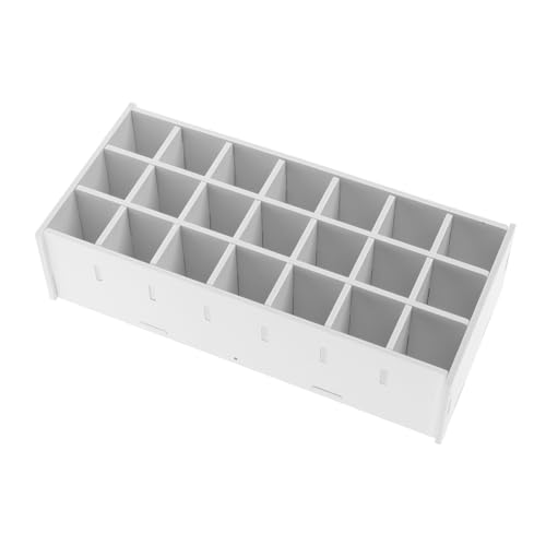 Gogogmee Praktischer Desktop Paint Rack mit Fächern aus Leichtem Naturholz Stabilem Farbständer für Künstler zur Sicheren und Ordentlichen Aufbewahrung von Farbflaschen Pigmenten und Gogogmee Praktischer Desktop Paint Rack mit Fächern aus Leichtem Naturholz Stabilem Farbständer für Künstler zur Sicheren und Ordentlichen Aufbewahrung von Farbflaschen Pigmenten und von Gogogmee