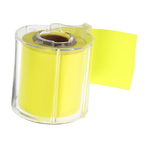 Gogogmee Praktisches Notizband Rolle Vollklebend Haftnotizen Abreißbar Gelb Vielseitig Haushalt Büro Zubehör Portable Memo Tape für To do Listen und Erinnerungen Gogogmee Praktisches Notizband Rolle Vollklebend Haftnotizen Abreißbar Gelb Vielseitig Haushalt Büro Zubehör Portable Memo Tape für To do Listen und Erinnerungen von Gogogmee