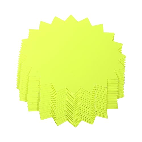 Gogogmee Preisschilder Sterne 240 Stk Warenpreisschild Einzelhandelsschild Papiere Gelbes Burst-zeichen Warenkennzeichnung Farbige Preisschilder Preiskarten Werbepapier Weißer Karton Yellow Gogogmee Preisschilder Sterne 240 Stk Warenpreisschild Einzelhandelsschild Papiere Gelbes Burst-zeichen Warenkennzeichnung Farbige Preisschilder Preiskarten Werbepapier Weißer Karton Yellow von Gogogmee