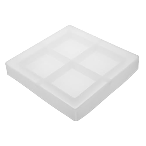 Gogogmee Quadratische Silikon Aschenbecher Form für DIY Langlebige Epoxidharz Gussform für Kreative Handwerksprojekte Große Silikonform für Aschenbecher Herstellung von Gogogmee