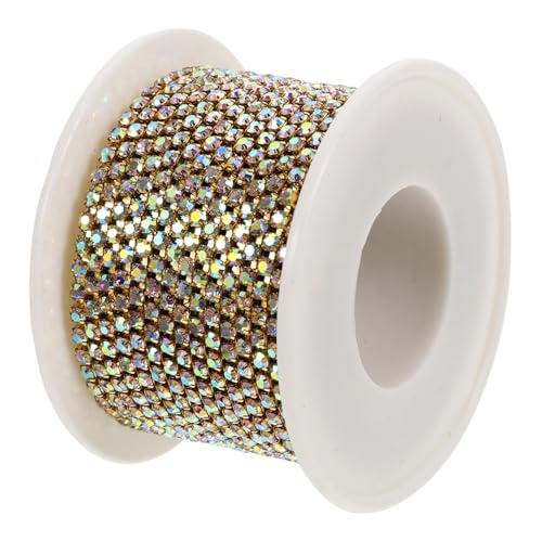 Gogogmee Rhinestone Chain Trim DIY Schmuck Applikation Strassband zum Aufnähen für Kleidung Dekoration Handwerk Bastelbedarf Langlebig Vielseitig für Hochzeit und Party Gogogmee Rhinestone Chain Trim DIY Schmuck Applikation Strassband zum Aufnähen für Kleidung Dekoration Handwerk Bastelbedarf Langlebig Vielseitig für Hochzeit und Party von Gogogmee