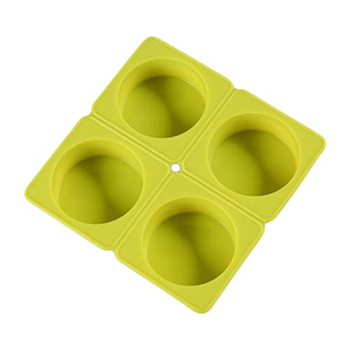 Gogogmee Runde Silikon Seifenform Hochtemperaturbeständig Zufälligen Farben für Handgemachte Diy Bastelprojekte und Desserts Zufällige Farbe von Gogogmee