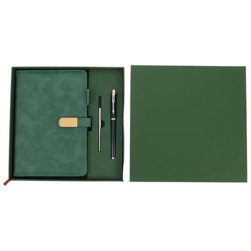 Gogogmee Schreibnotizbuch: A5-Business-Notizbuch mit Stift – tragbares Schreibjournal für Büro, Schulbedarf, Meetings, persönliches Planungszubehör von Gogogmee