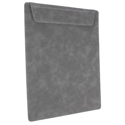 Gogogmee Schreibunterlage aus Grauem Kunstleder Tragbares Klemmbrett mit Magnetischem Verschluss Leichtes Multifunktionales Clipboard für Büro Konferenzen und Zuhause Gogogmee Schreibunterlage aus Grauem Kunstleder Tragbares Klemmbrett mit Magnetischem Verschluss Leichtes Multifunktionales Clipboard für Büro Konferenzen und Zuhause von Gogogmee