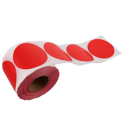 Gogogmee Selbstklebende Runde Etikettenrolle Farbige Aufkleber aus Papier Beschreibbar mit Filzstift Vielseitig Verwendbar für Geschenke Verpackungen Notizen Praktische Organisation im Gogogmee Selbstklebende Runde Etikettenrolle Farbige Aufkleber aus Papier Beschreibbar mit Filzstift Vielseitig Verwendbar für Geschenke Verpackungen Notizen Praktische Organisation im von Gogogmee