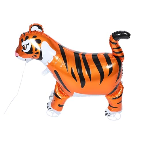 Gogogmee Selbststehender Tiger mit Rädern Lustige Tier Dekoration für Kindergeburtstagsfeiern und Shower Ansprechendes Design und Lebendige Farben Gogogmee Selbststehender Tiger mit Rädern Lustige Tier Dekoration für Kindergeburtstagsfeiern und Shower Ansprechendes Design und Lebendige Farben von Gogogmee