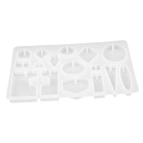 Gogogmee Silikon Schmuckform für Ohrringe Anhänger DIY Gießform Herzform Wiederverwendbare Silikonform für Epoxidharz für Schmuckherstellung und von Gogogmee