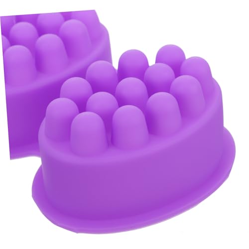 Gogogmee Silikon Seifenform Oval Kammern Massage design Hautfreundlich Flexibel für DIY Handgemachte Seifenherstellung und Kreative Seifen Geschenkidee Gogogmee Silikon Seifenform Oval Kammern Massage design Hautfreundlich Flexibel für DIY Handgemachte Seifenherstellung und Kreative Seifen Geschenkidee von Gogogmee