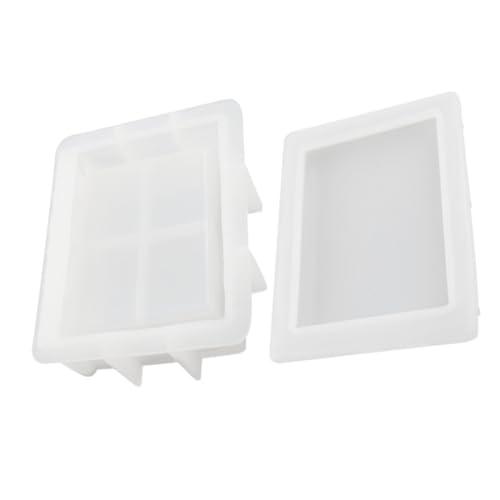 Gogogmee Silikonform Epoxidharz Gießform Buchform DIY Schmuck Aufbewahrungsbox Flexibles Silikon Material Einfache Reinigung Geschenkidee für DIY Bastler und Schmuckherstellung von Gogogmee