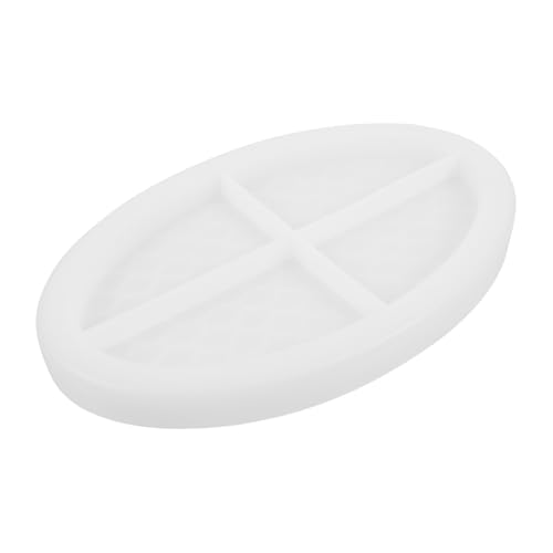 Gogogmee Silikonform Fischt Scale Gießform Oval Epoxidharz Resin DIY Bastelset Kreative Schmuckhalter Tray von Gogogmee